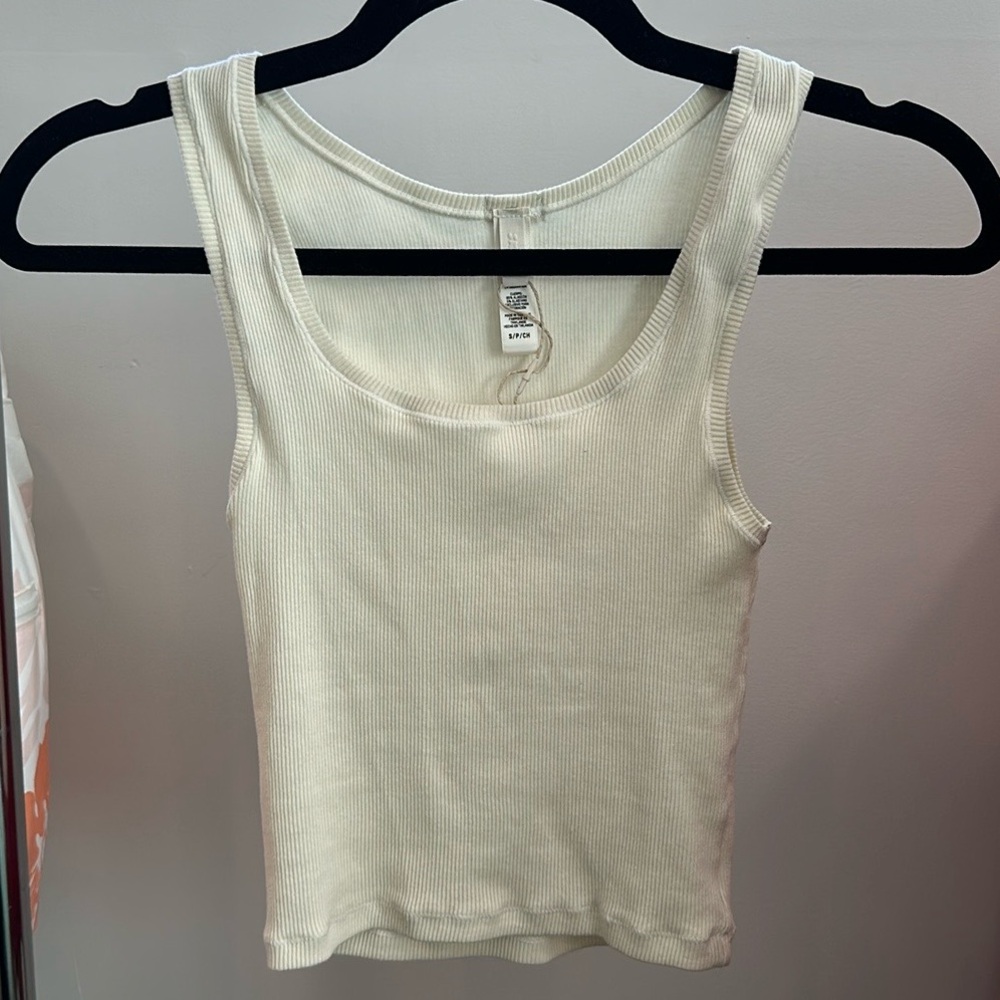 SKIMS Stretch Cotton Rib Tank
